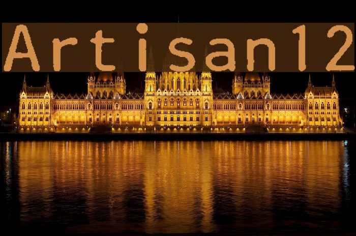 Artisan12 Font examples