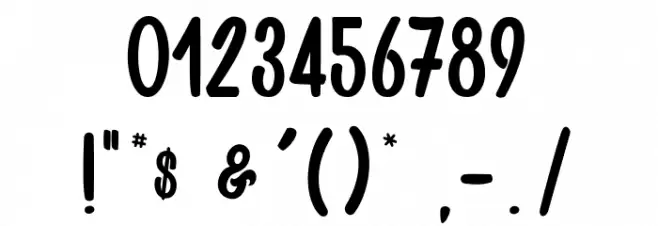 Artisanalerie 2_PersonalUseOnly Font OTHER CHARS