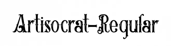 Artisocrat-Regular  لخطوط تنزيل