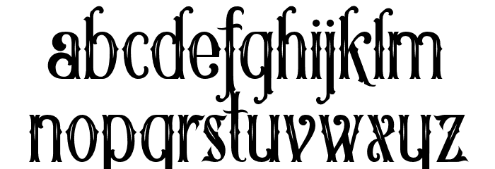 Artisocrat-Regular Font LOWERCASE