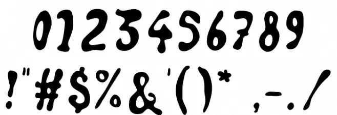 Artisoya Font OTHER CHARS