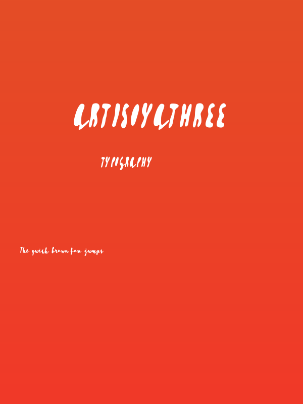 ArtisoyaThree Poster
