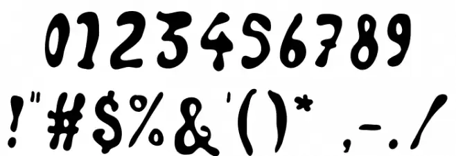 ArtisoyaTwo Font OTHER CHARS