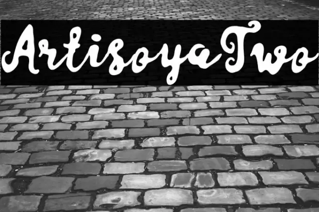 ArtisoyaTwo Font examples