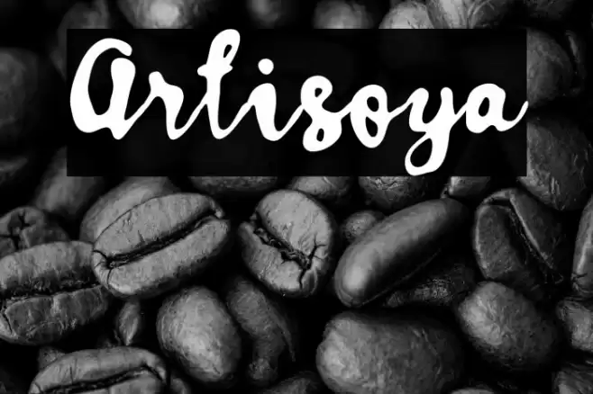 Artisoya Font examples