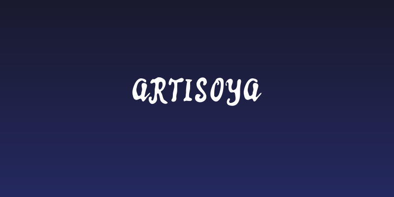Artisoya Social Header