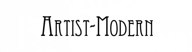 Artist-Modern  Fuentes Gratis Descargar