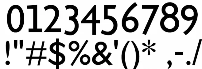 Artist Font OTHER CHARS