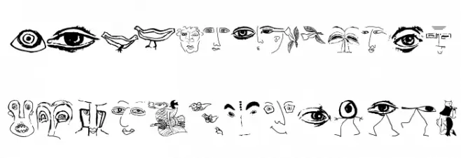 ArtistSketches Caratteri MINUSCOLO
