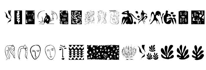 ArtistTracesTwo Font LOWERCASE