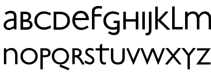 Artist Font LOWERCASE