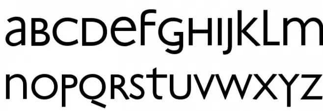 Artist Caratteri MINUSCOLO