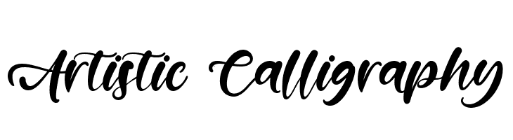 Artistic Calligraphy  baixar fontes gratis