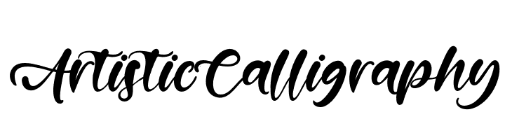 ArtisticCalligraphy  नि: शुल्क फ़ॉन्ट्स डाउनलोड