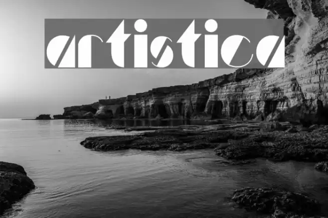 Artistica Font examples