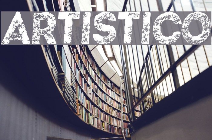 Artistico Font examples