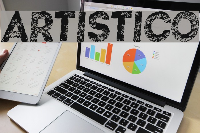 Artistico Font examples