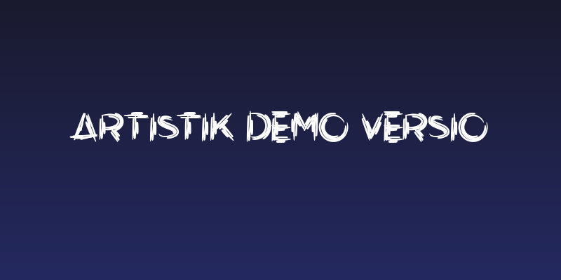 Artistik Demo Versio Social Header