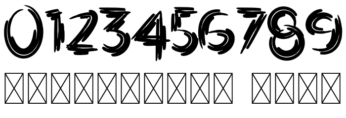 ArtistikDemoVersioRegular Font OTHER CHARS