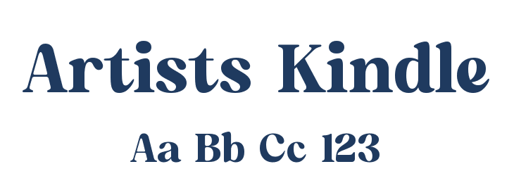 Artists Kindle Font Preview