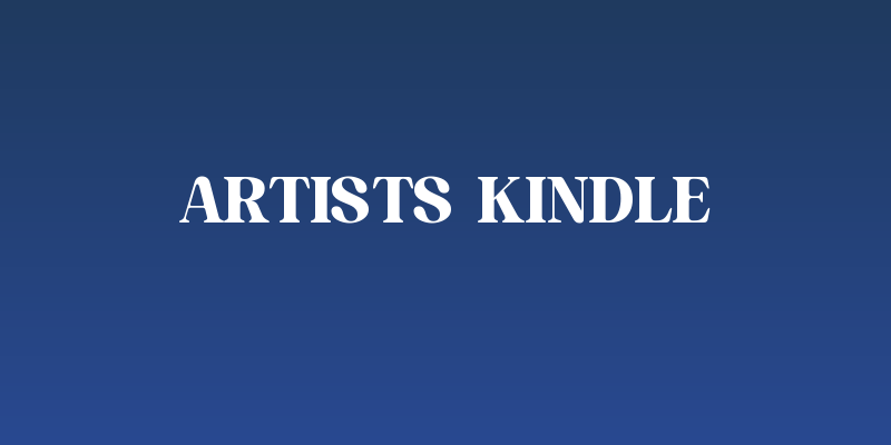 Artists Kindle Social Header