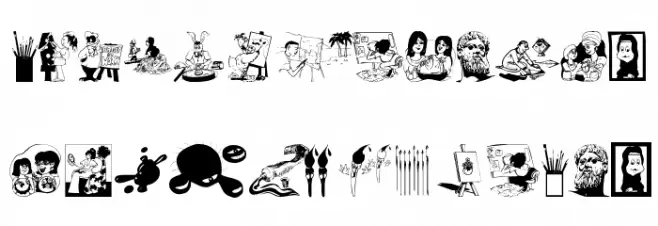ArtistsOr Schriftart Groß