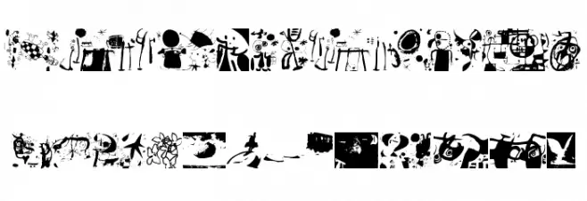 ArtistsTraces फ़ॉन्ट अपरकेस