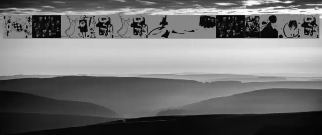 ArtistsTraces Font examples