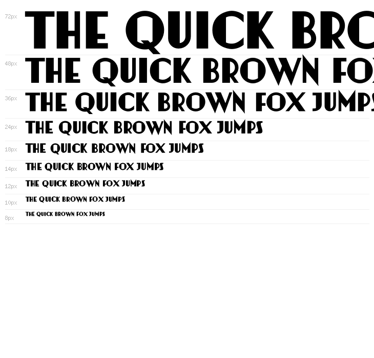 Artisual Deco Black PERSONAL USE ONLY PERSONAL USE ONLY Waterfall