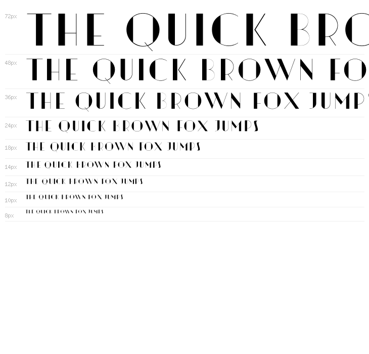 Artisual Deco Thin PERSONAL USE ONLY PERSONAL USE ONLY Waterfall