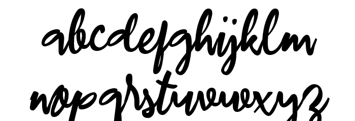 Artlazies_ Font LOWERCASE