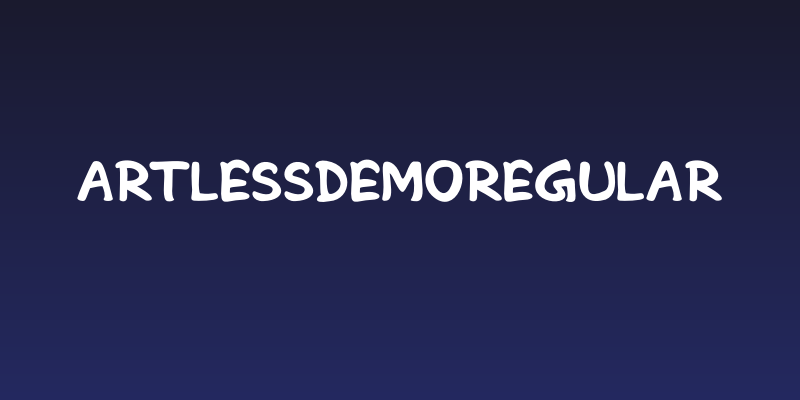 ArtlessDemoRegular Social Header