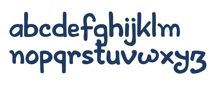 ArtlessDemoRegular Lowercase