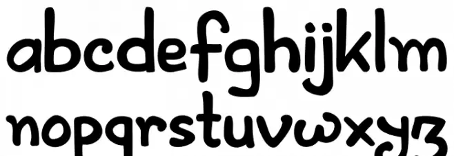 ArtlessDemoRegular Fonte MINÚSCULAS