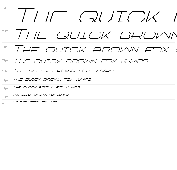 Artlookin Italic Waterfall