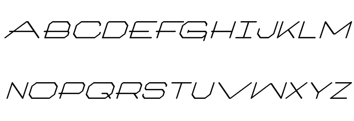 Artlookin Italic フォント 小文字