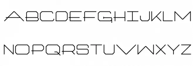 ArtlookinOneType 字体 大写