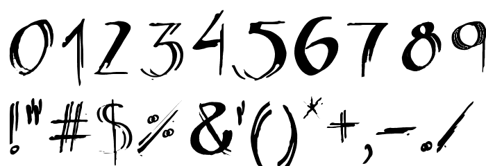 Artmar Font OTHER CHARS