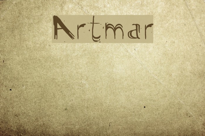 Artmar Font examples