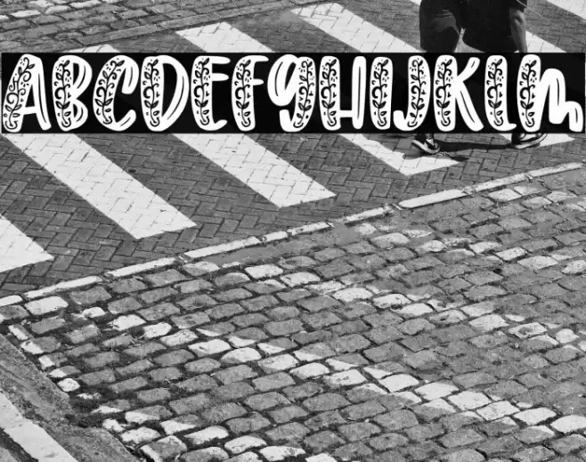 Artmy Ornament Font examples