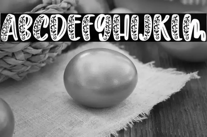 Artmy Ornament Font examples