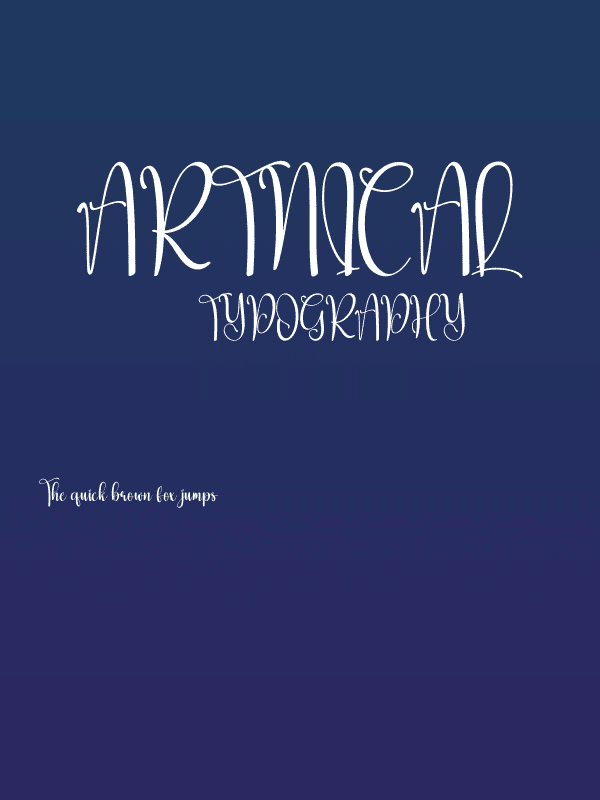 Artnical Poster