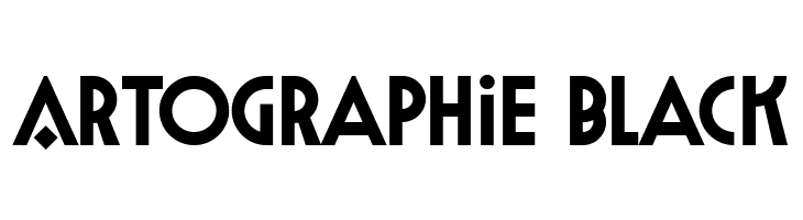 Artographie Black  Free Fonts Download