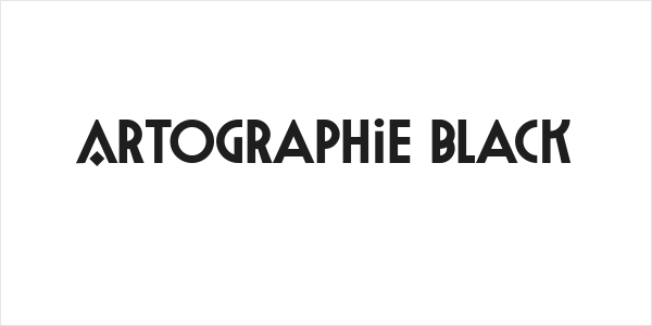 Artographie Black Logo