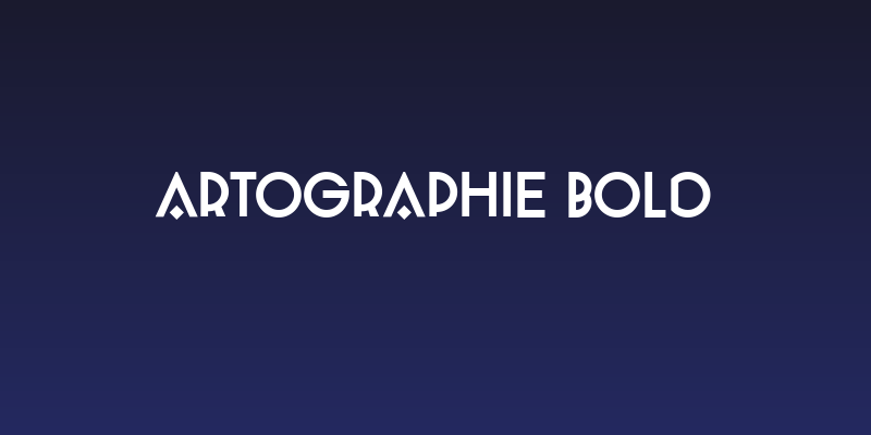 Artographie Bold Social Header
