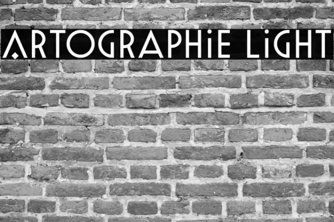 Artographie Light Font examples