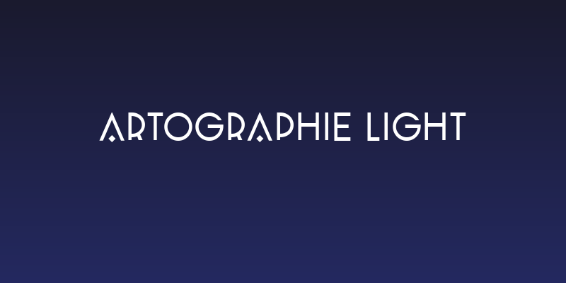 Artographie Light Social Header