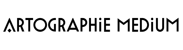 Artographie Medium  لخطوط تنزيل