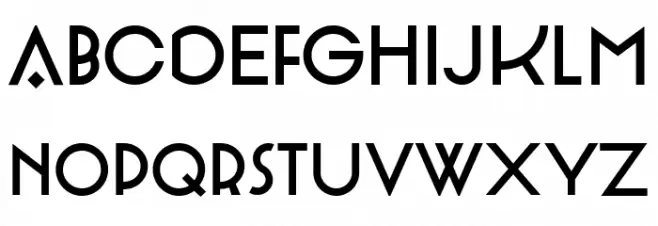 Artographie Medium 字体 大写