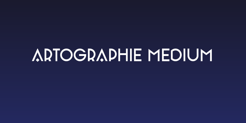 Artographie Medium Social Header